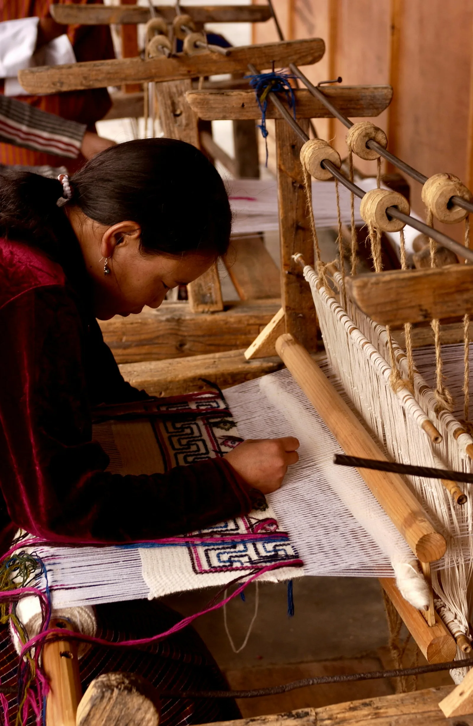 Andean textile weaving near Cusco