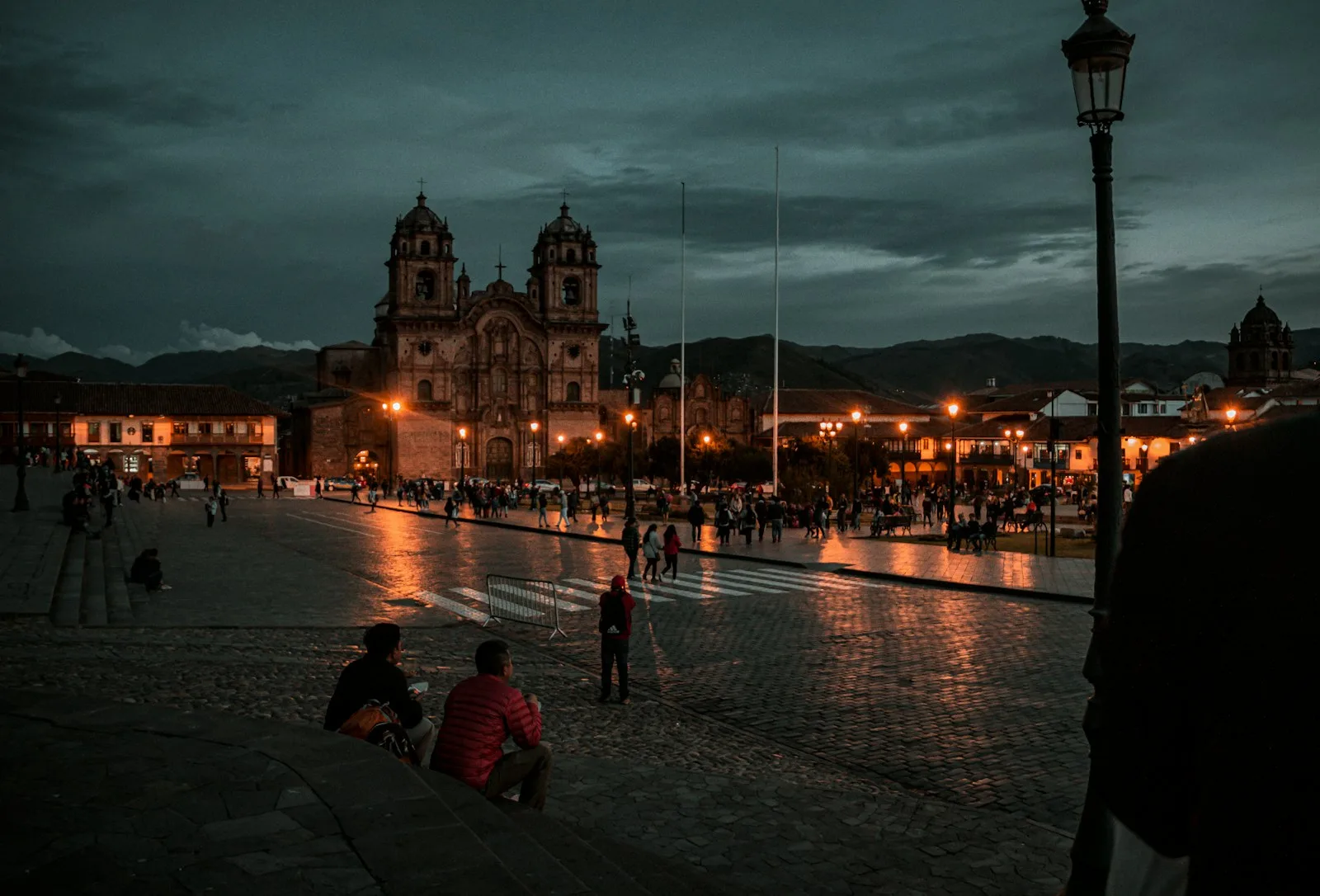 Plaza de Armas, Cusco at night
